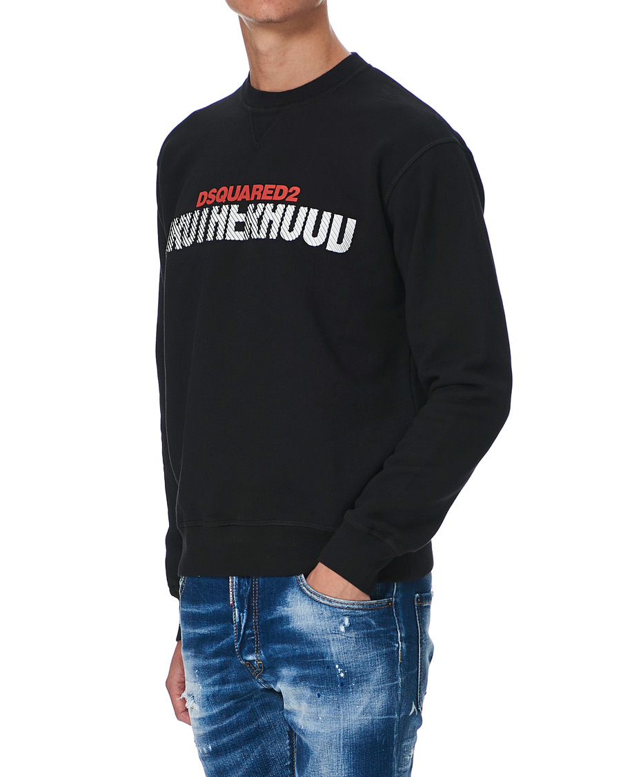 Homme | Pulls Et Tricots | Dsquared2 | Brotherhood Sweatshirt Black