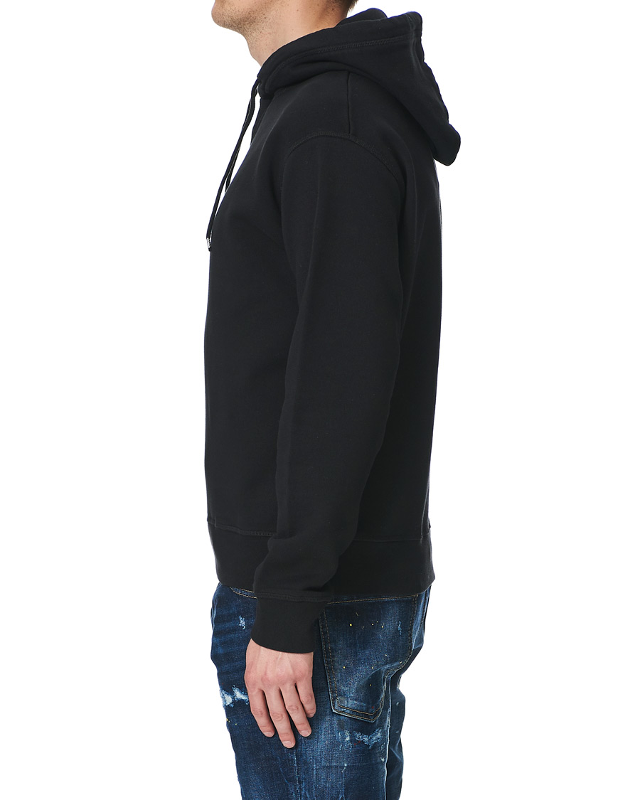 Homme | Pulls Et Tricots | Dsquared2 | Mini D2 Leaf Hoodie Black