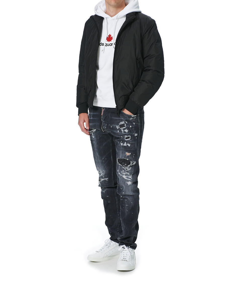 Homme | Manteaux Et Vestes | Dsquared2 | Icon Bomber Black