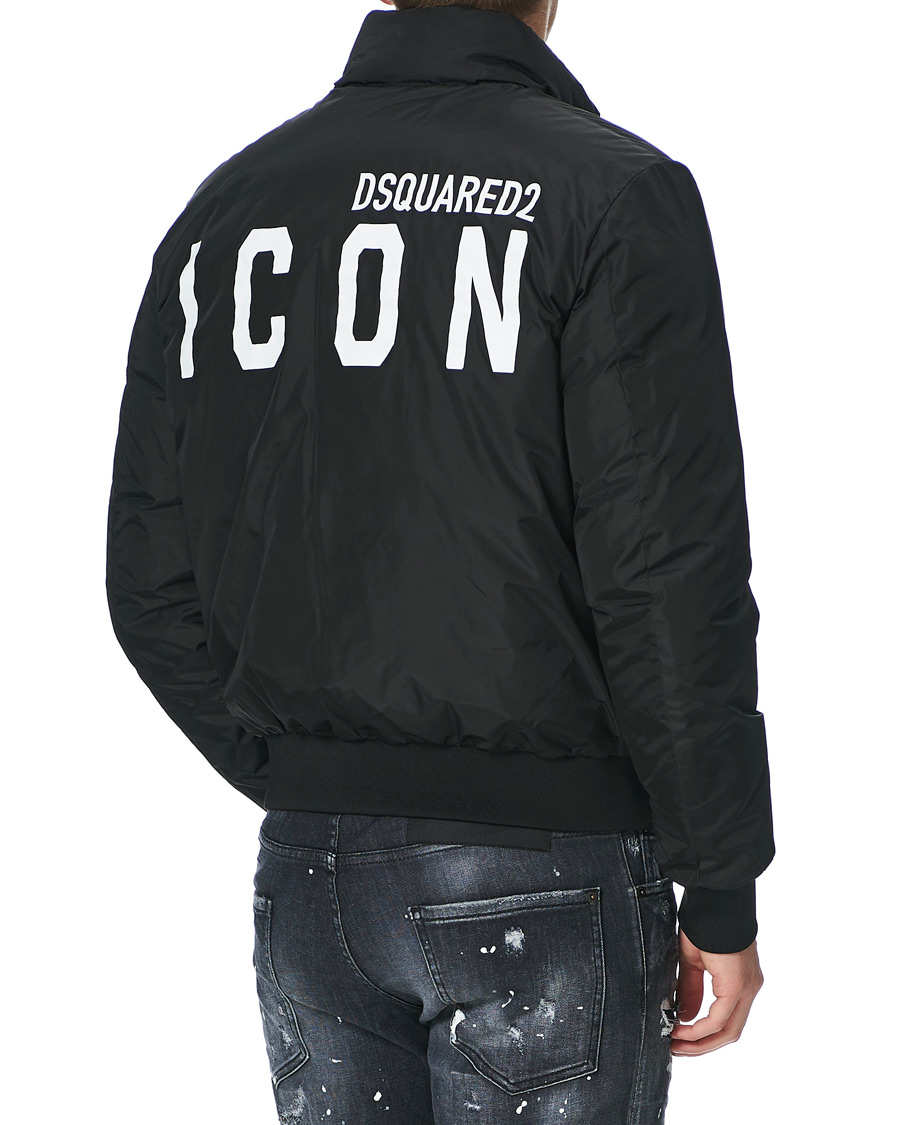 Homme | Manteaux Et Vestes | Dsquared2 | Icon Bomber Black
