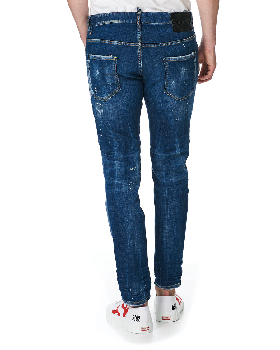 Homme | Jeans | Dsquared2 | Icon Skater Jeans Blue Wash