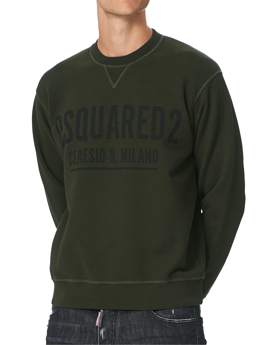 Homme | Pulls Et Tricots | Dsquared2 | Cool Fit Ceresio 9 Sweatshirt Green