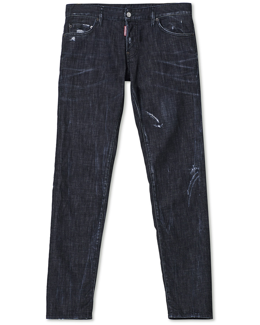 Heren | Jeans | Dsquared2 | Slim Jeans Black Wash