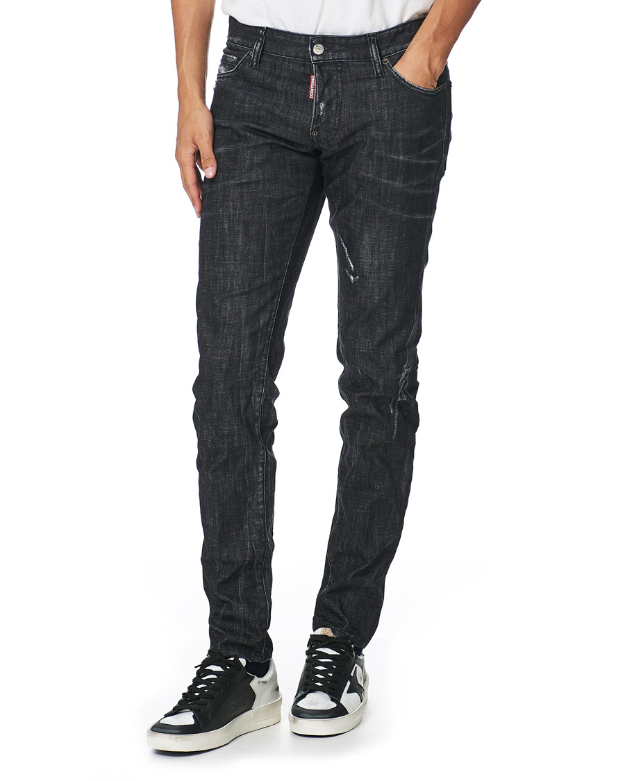Heren | Jeans | Dsquared2 | Slim Jeans Black Wash