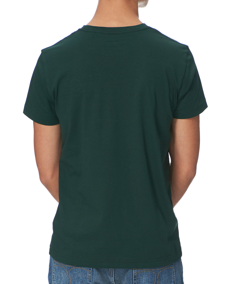 Heren | T-shirts | GANT | Archive Shield Logo Crew Neck Tee Tartan Green