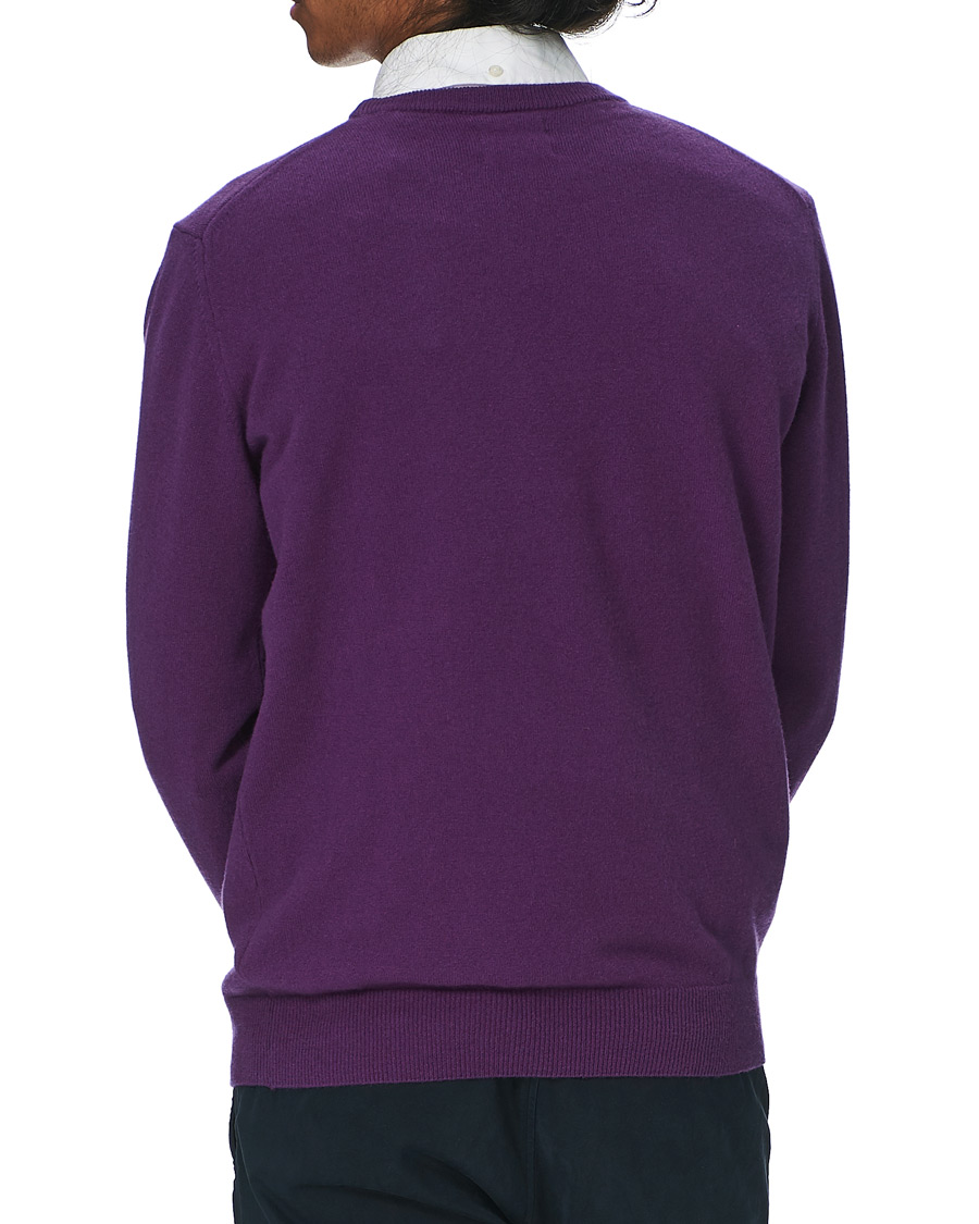 Homme | Pulls Et Tricots | GANT | Lambswool Crew Neck Pullover Imperial Purple