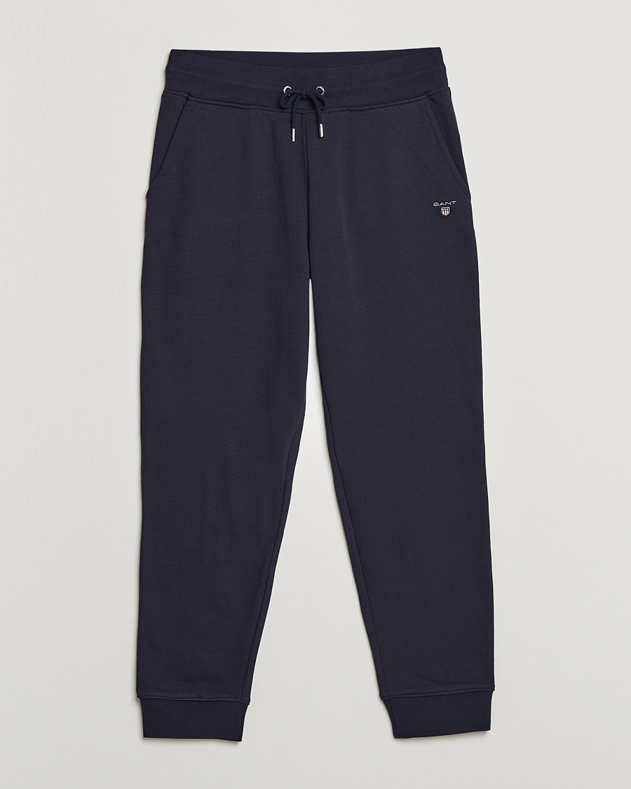Heren | Broeken | GANT | Original Sweatpants Evening Blue