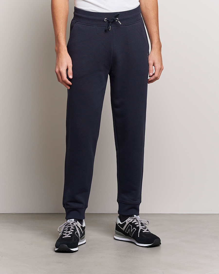 Heren | Broeken | GANT | Original Sweatpants Evening Blue