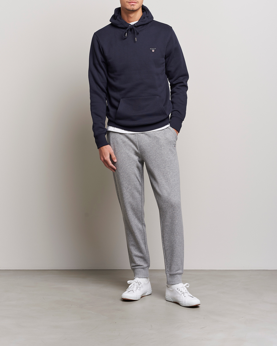 Heren | Broeken | Gant | Original Sweatpants Grey Melange