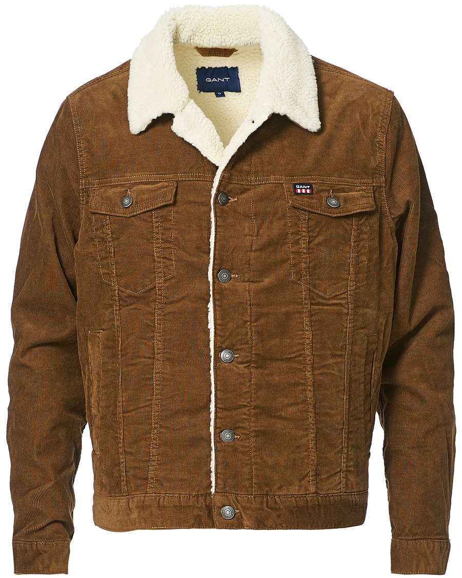 Homme | Manteaux Et Vestes | GANT | The Corduroy Jacket Butternut