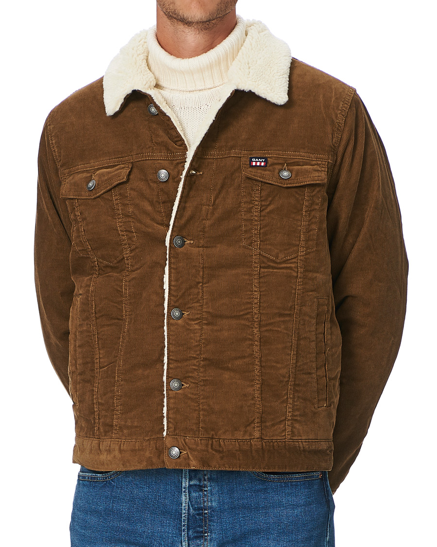 Homme | Manteaux Et Vestes | GANT | The Corduroy Jacket Butternut