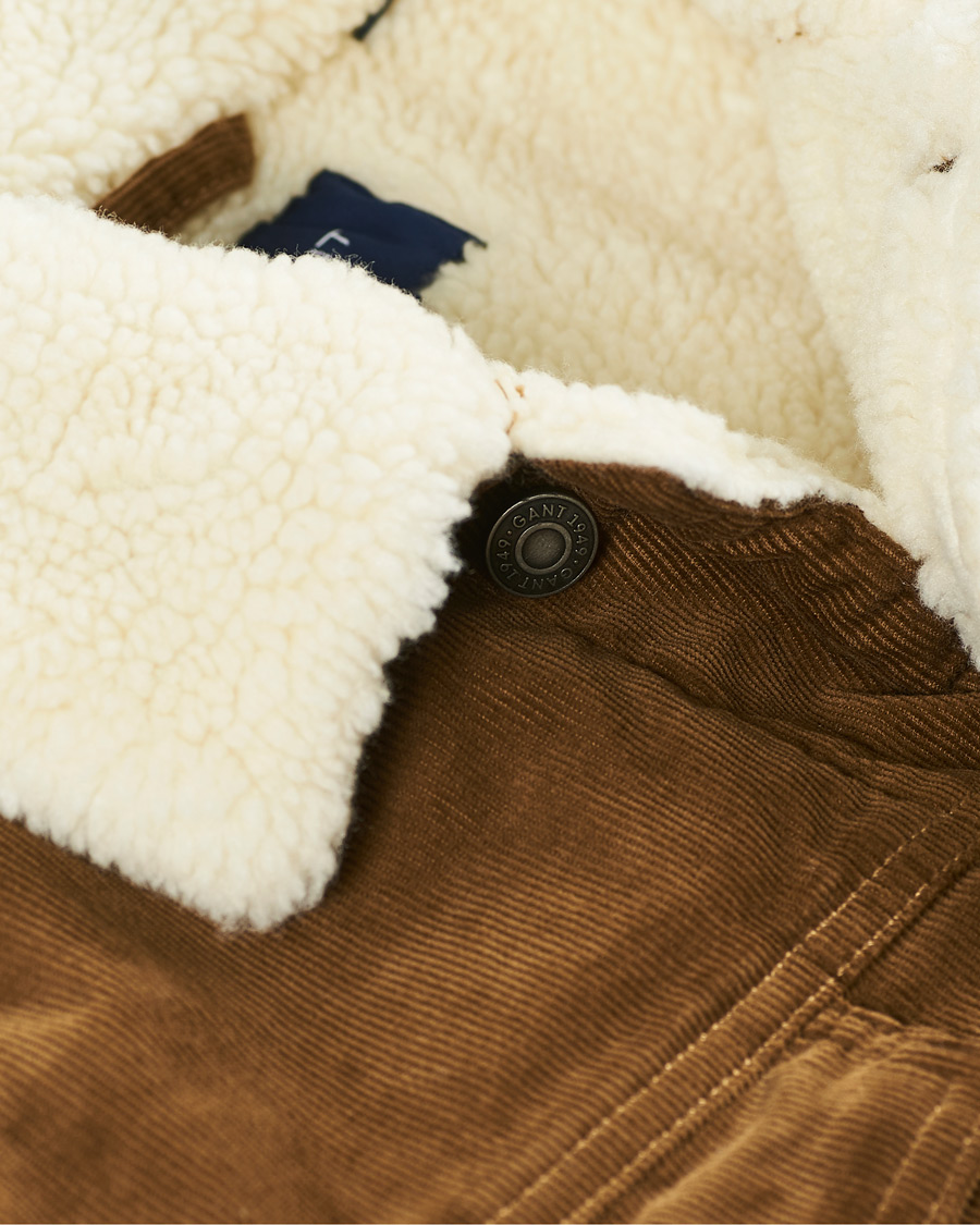 Homme | Manteaux Et Vestes | GANT | The Corduroy Jacket Butternut