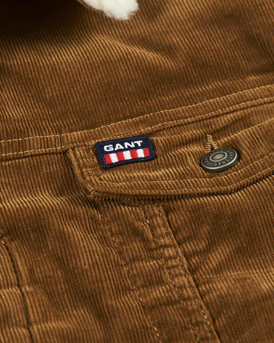 Homme | Manteaux Et Vestes | GANT | The Corduroy Jacket Butternut