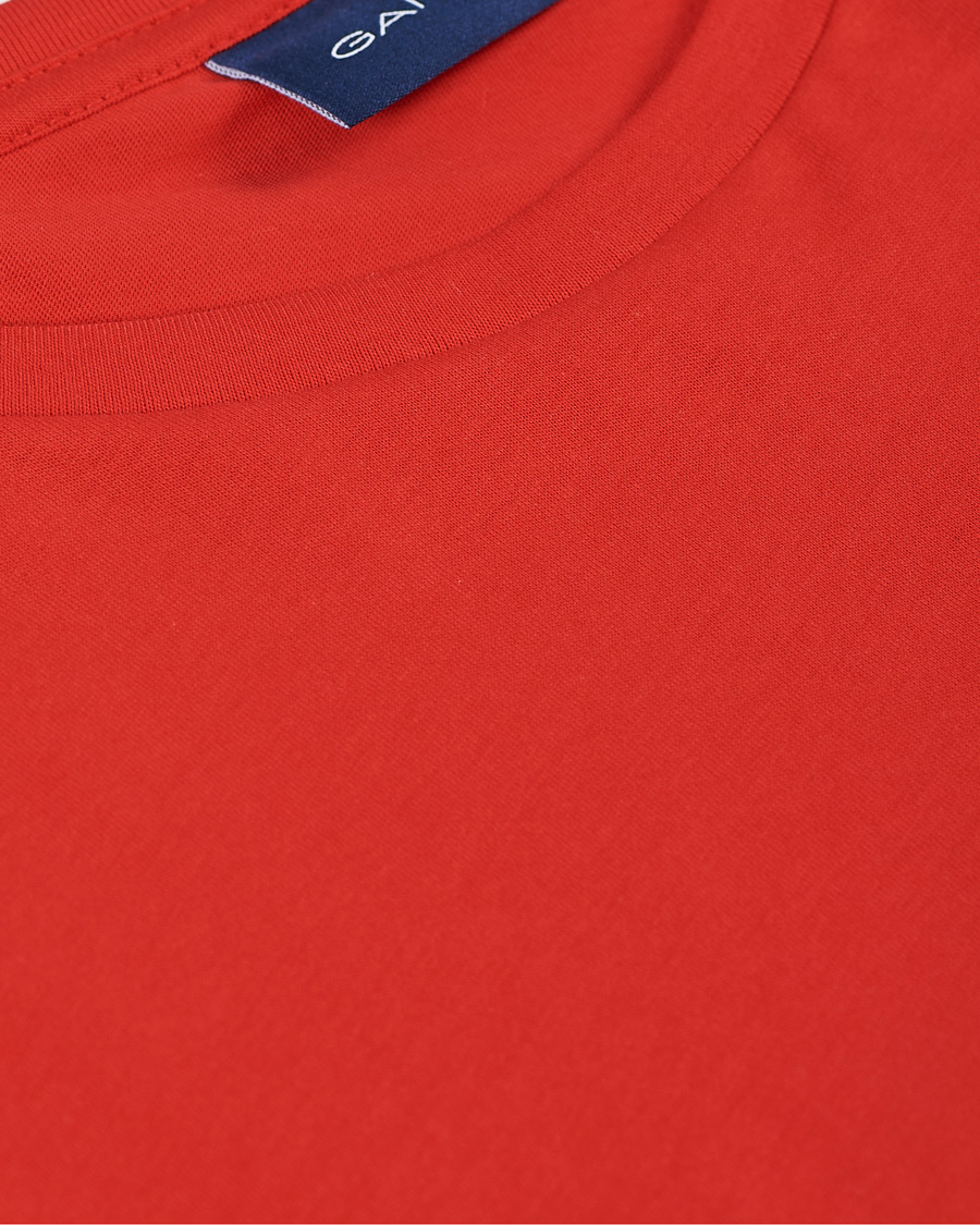 Homme | T-shirts | GANT | The Original Tee Bright Red