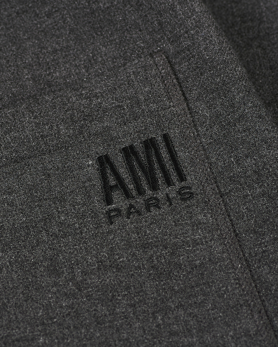 Homme | Pantalons | AMI | Oversize Joggers Dark Grey Melange