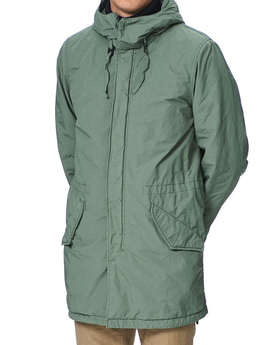 Homme | Manteaux Et Vestes | Aspesi | New Parkettone Parka Mint