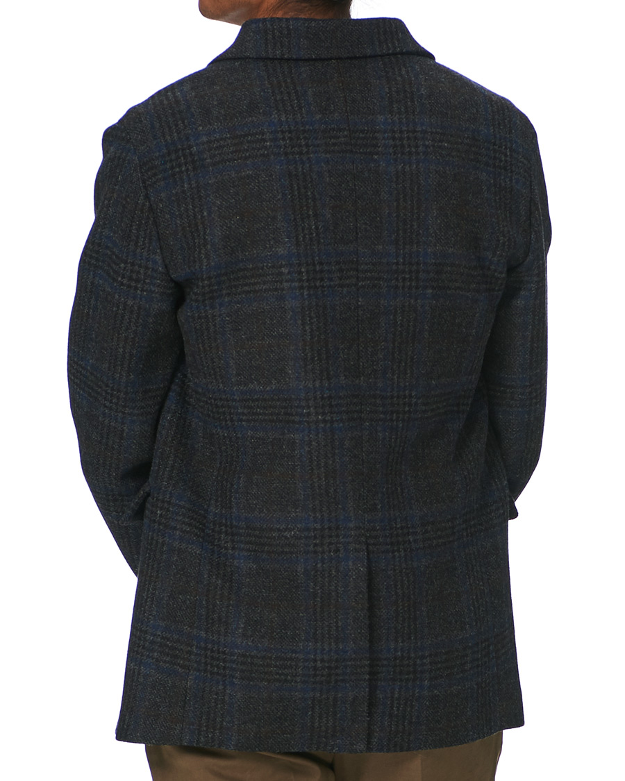 Homme | Blazers | Aspesi | Kuki Tweed Blazer Grey Check