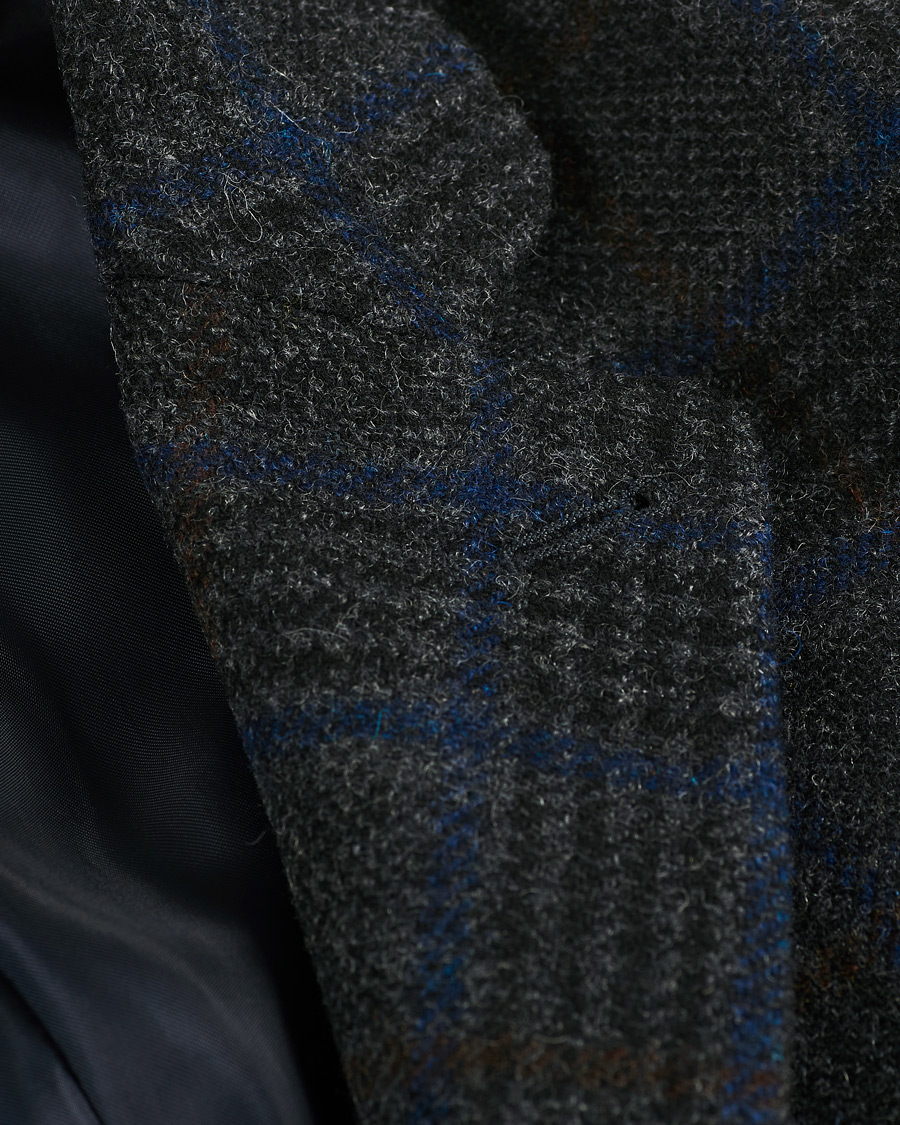 Homme | Blazers | Aspesi | Kuki Tweed Blazer Grey Check