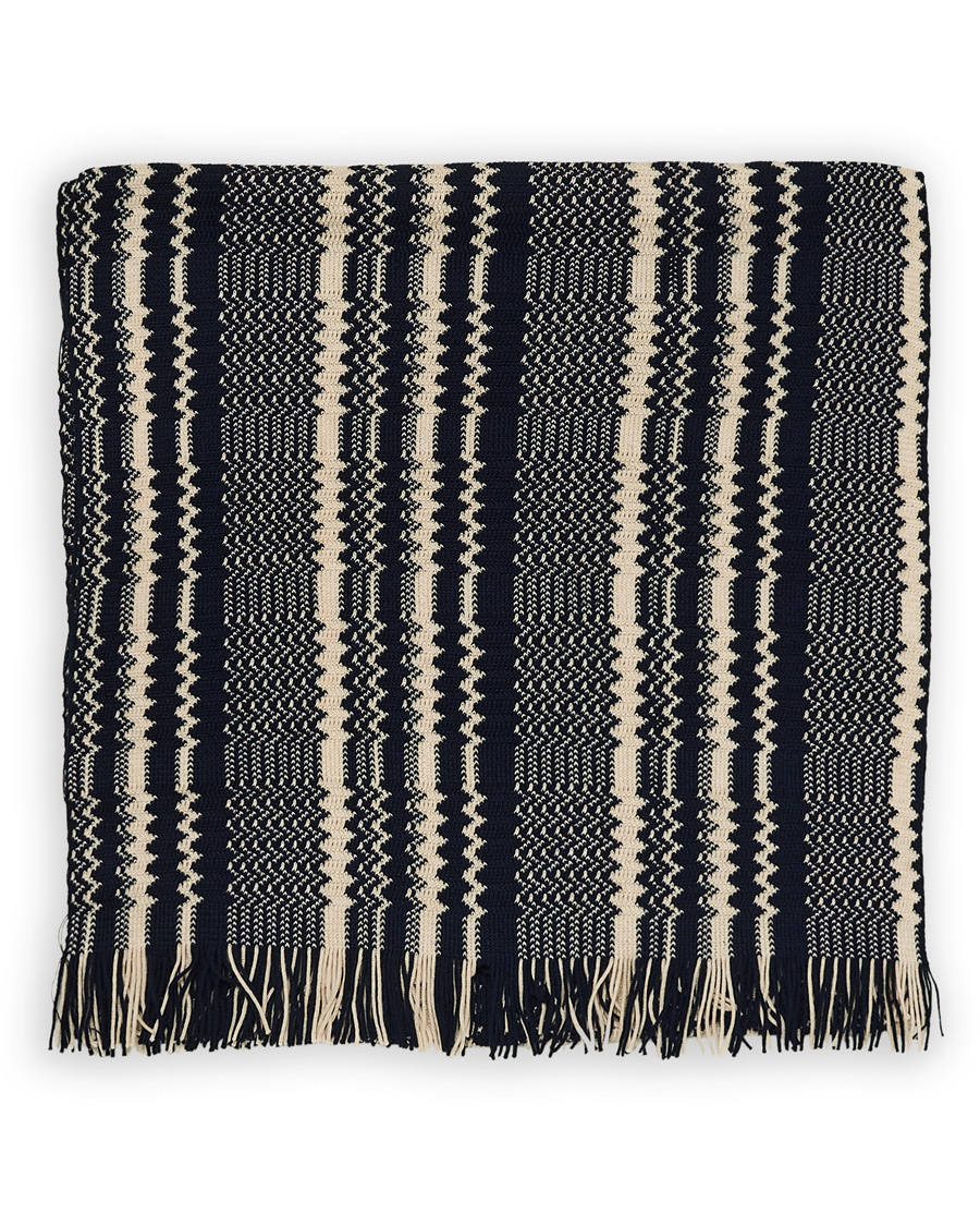 Homme | Missoni Wool Scarf Navy/Cream | Missoni | Wool Scarf Navy/Cream