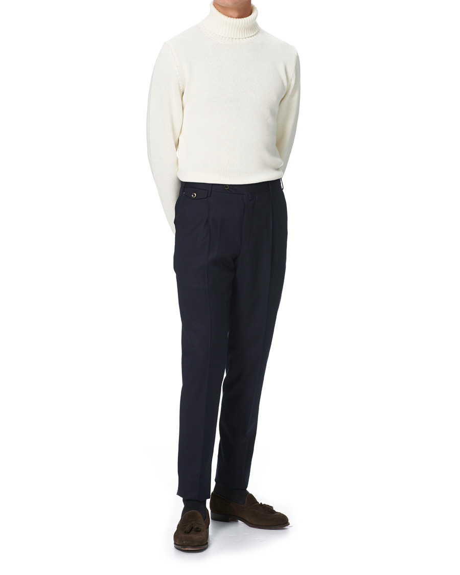 Homme | Pulls Et Tricots | Zanone | Virgin Merino Wool Rollneck Latte