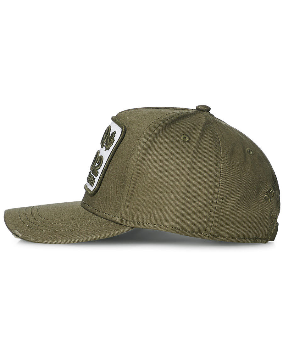 Homme | Dsquared2 Patch Baseball Cap Military | Dsquared2 | Patch Baseball Cap Military