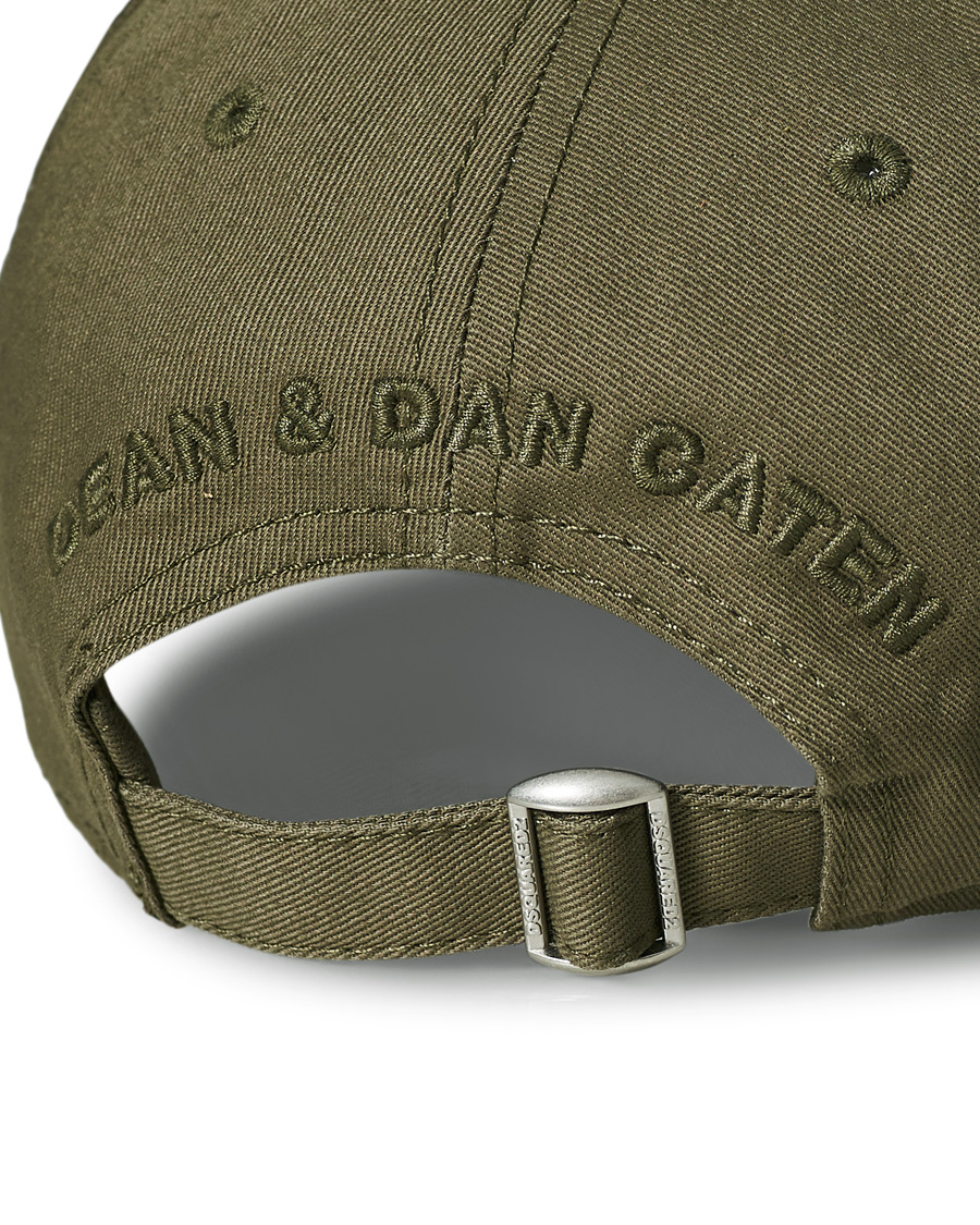 Homme | Dsquared2 Patch Baseball Cap Military | Dsquared2 | Patch Baseball Cap Military