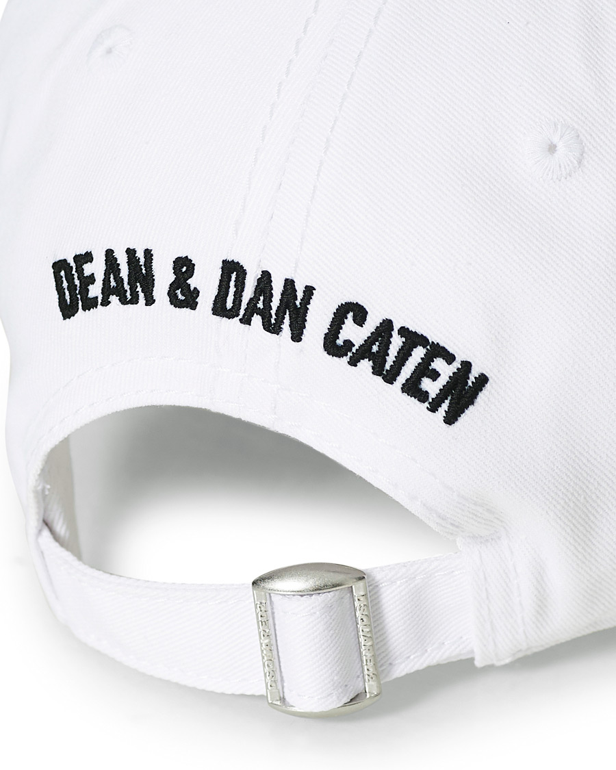 Homme | Dsquared2 Icon Baseball Cap White | Dsquared2 | Icon Baseball Cap White