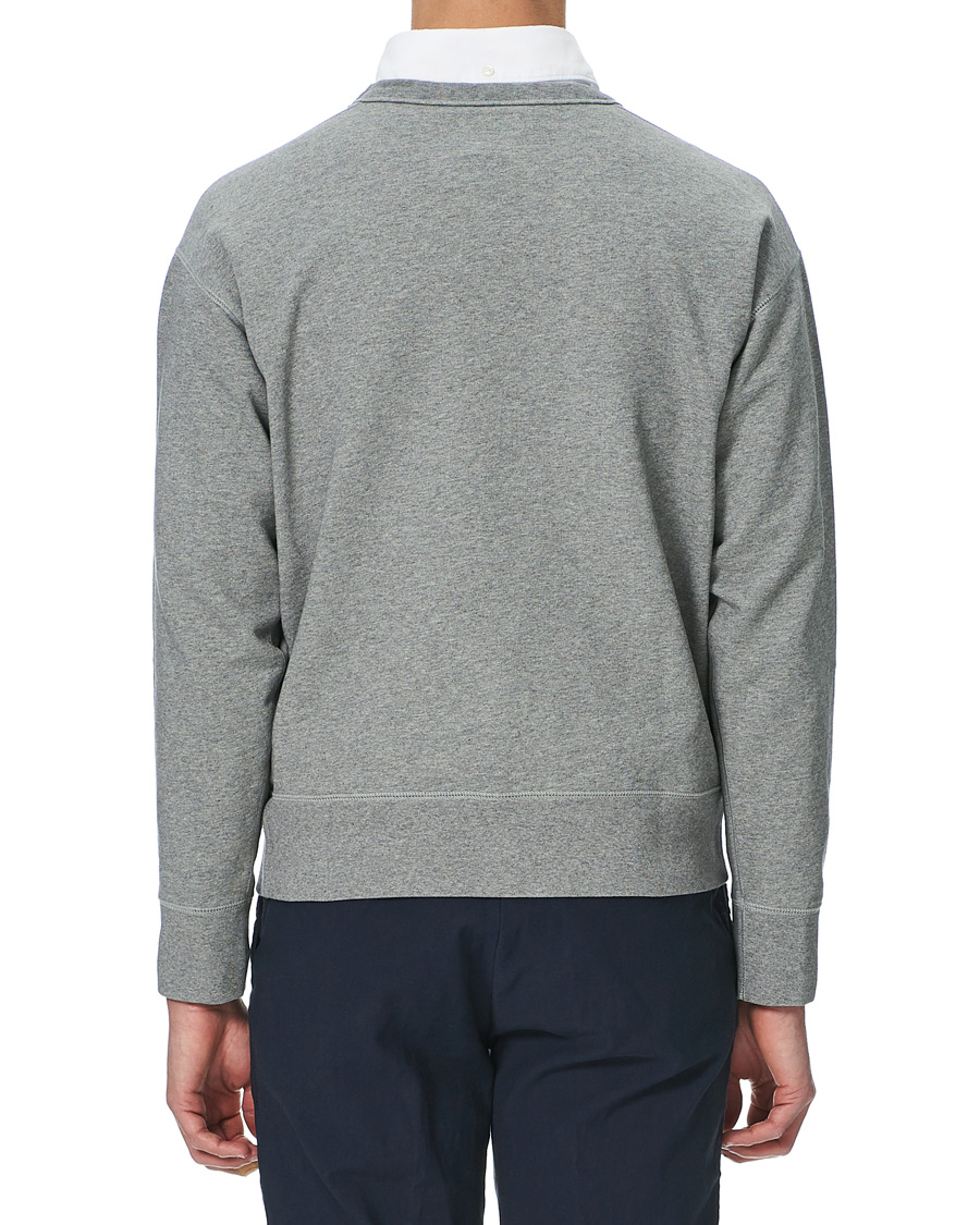 Homme | Pulls Et Tricots | Drake's | Sweatshirt Solid Grey Melange