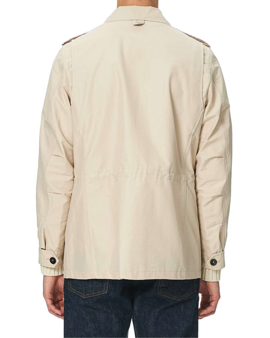 Homme | Manteaux Et Vestes | Drake's | Cotton/Nylon Sport Jacket Ecru