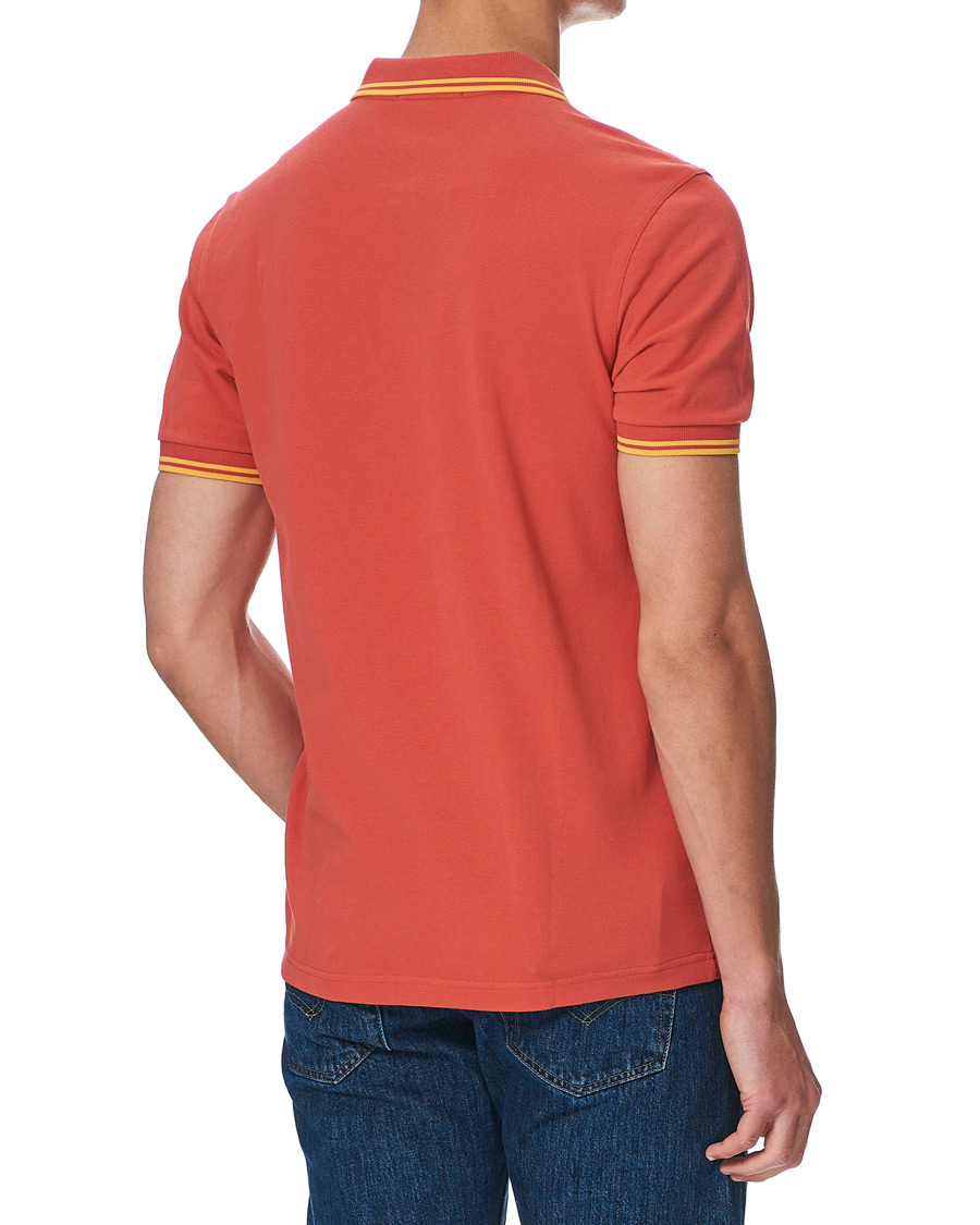 Homme | Polos | Fred Perry | Twin Tip Polo Summer Red