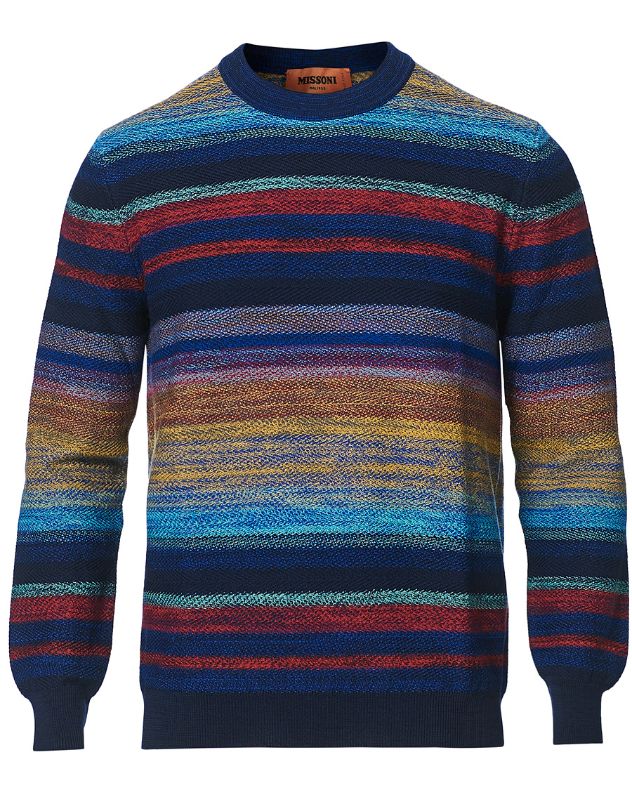 Homme | Pulls Et Tricots | Missoni | Striped Knitted Sweater Multicolor
