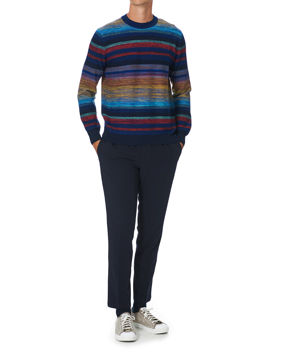 Homme | Pulls Et Tricots | Missoni | Striped Knitted Sweater Multicolor
