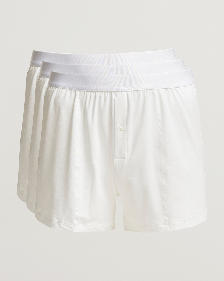 Homme | Sous-Vêtements Et Chaussettes | CDLP | 3-Pack Boxer Shorts White