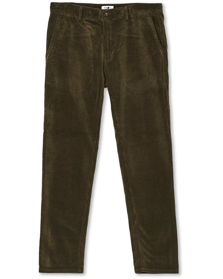 Homme | Pantalons | NN07 | Karl Regular Fit Corduroy Trousers Clay W29L32