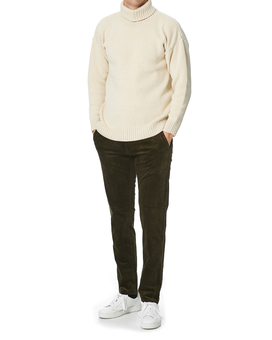 Homme | Pantalons | NN07 | Karl Regular Fit Corduroy Trousers Clay W29L32
