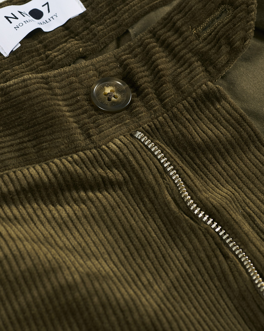 Homme | Pantalons | NN07 | Karl Regular Fit Corduroy Trousers Clay W29L32