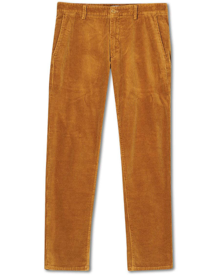 Heren | Broeken | NN07 | Karl Regular Fit Corduroy Trousers Camel