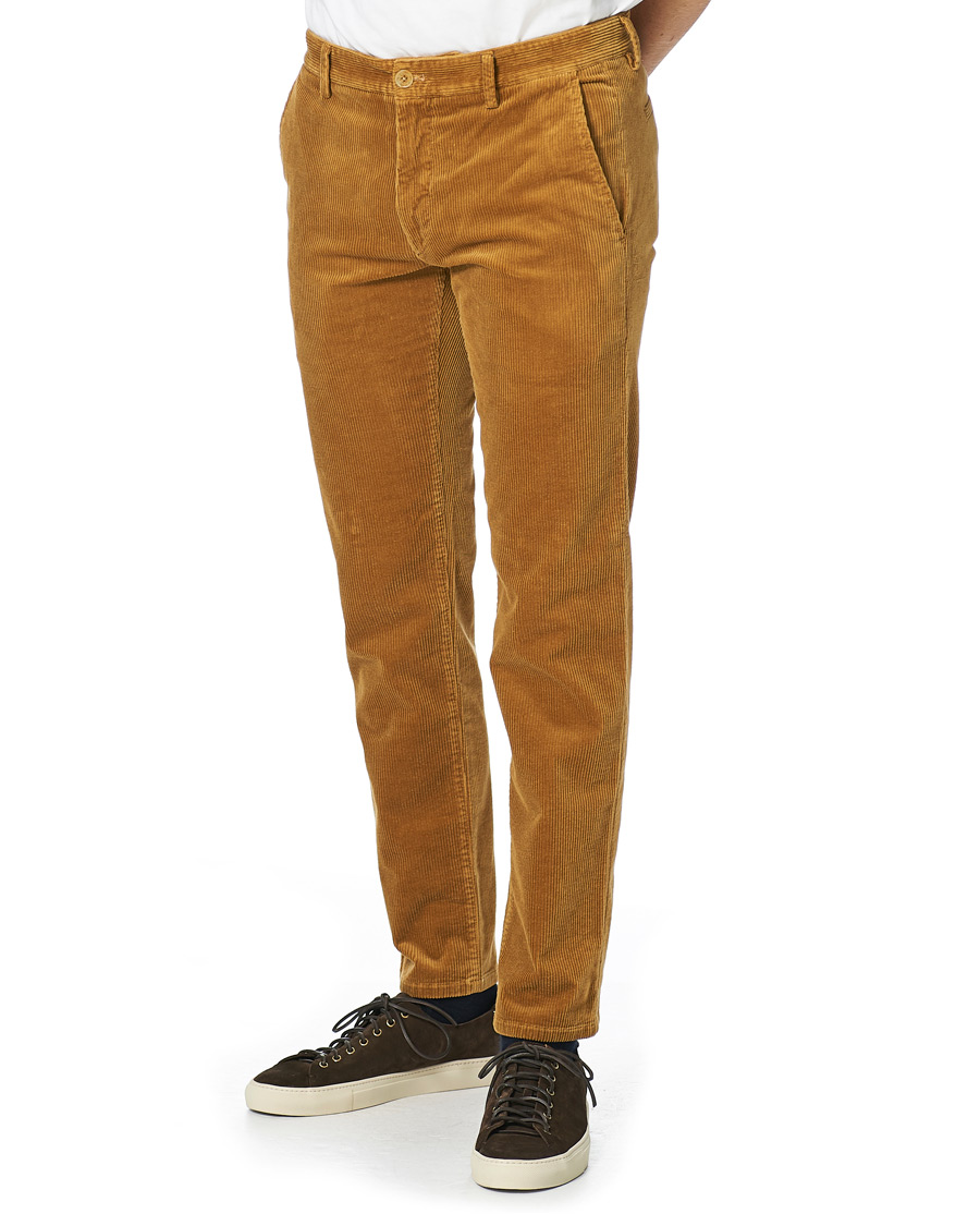 Heren | Broeken | NN07 | Karl Regular Fit Corduroy Trousers Camel