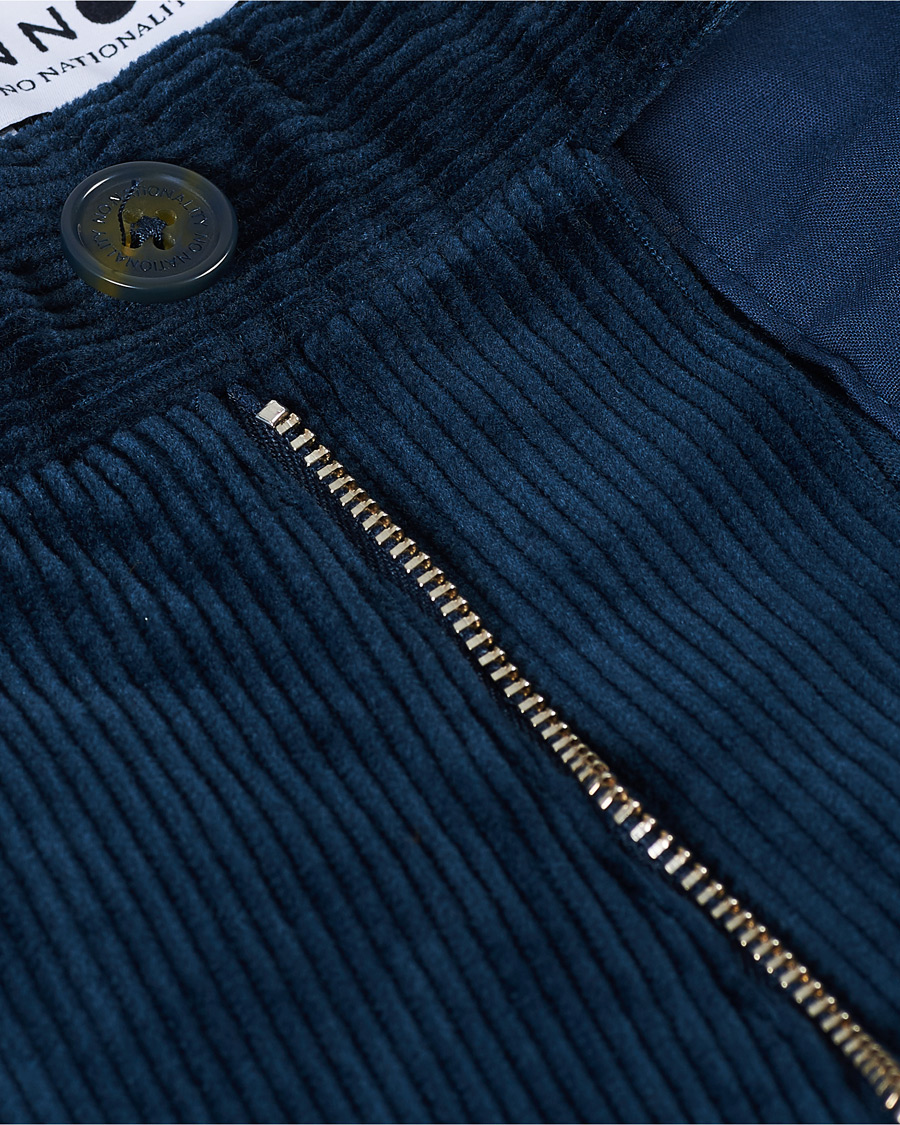 Homme | Pantalons | NN07 | Karl Regular Fit Corduroy Trousers Ocean