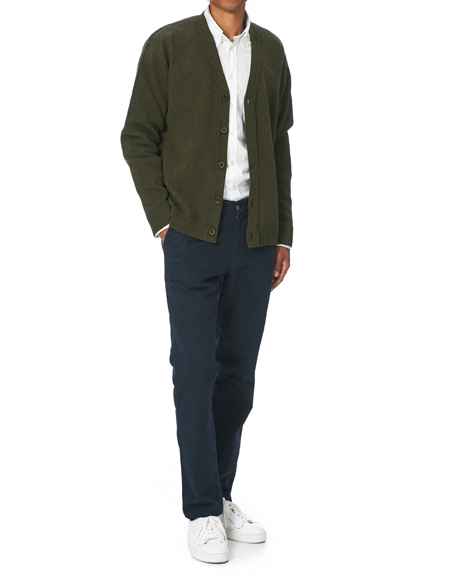 Homme | Pulls Et Tricots | NN07 | Bjorn Lambswool Cardigan Dark Army
