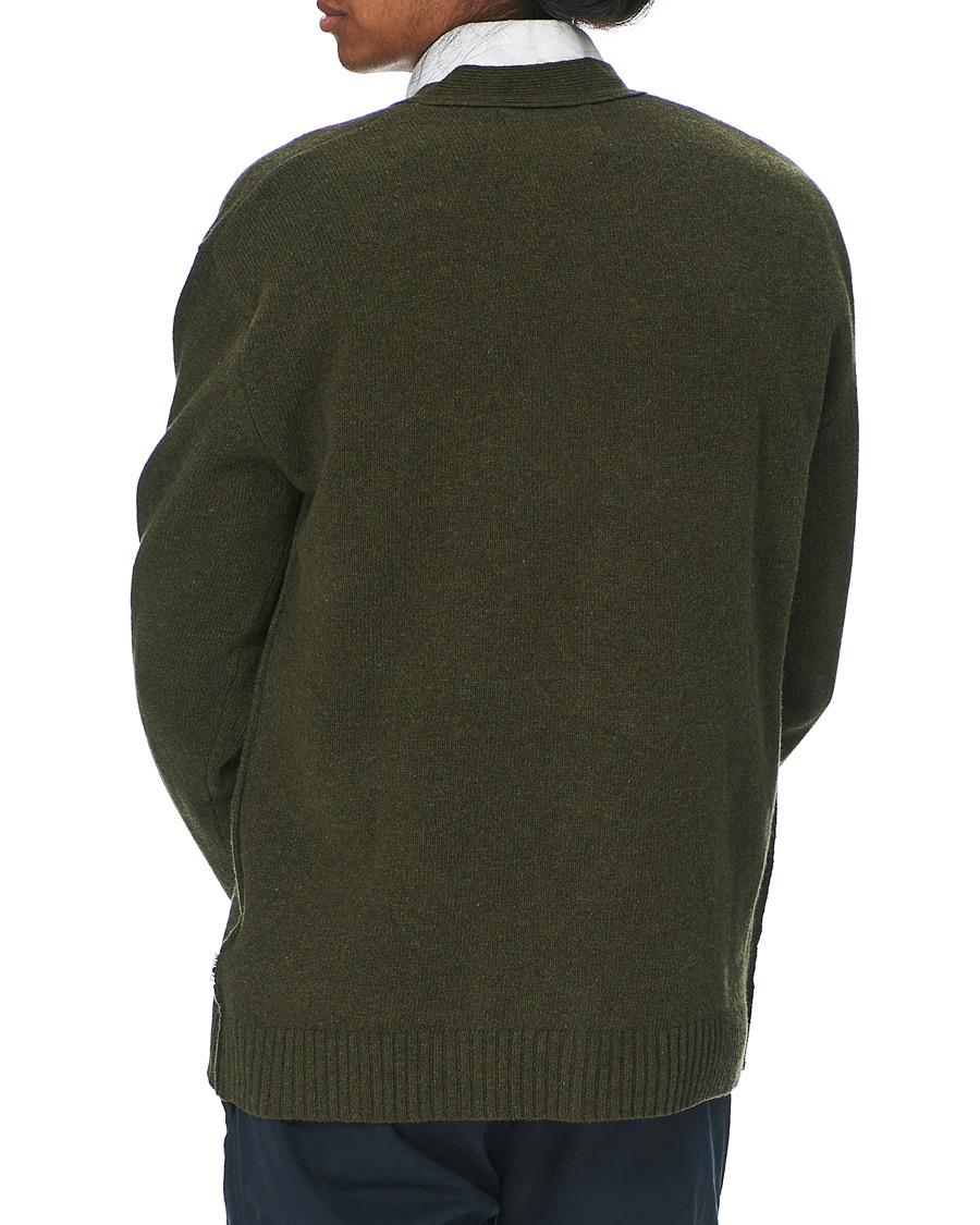 Homme | Pulls Et Tricots | NN07 | Bjorn Lambswool Cardigan Dark Army