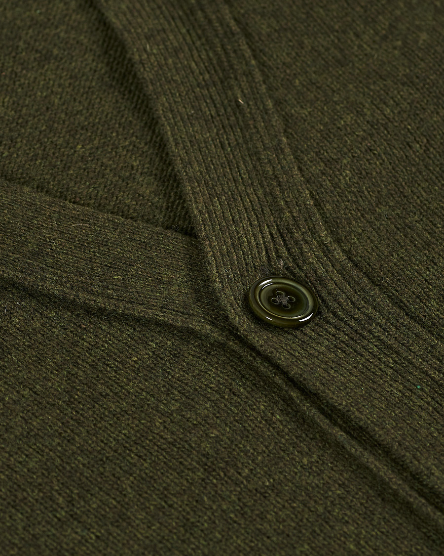 Homme | Pulls Et Tricots | NN07 | Bjorn Lambswool Cardigan Dark Army