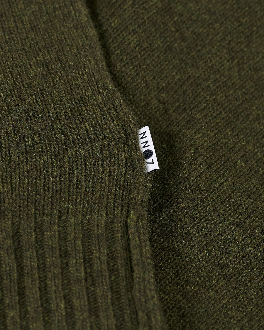 Homme | Pulls Et Tricots | NN07 | Bjorn Lambswool Cardigan Dark Army
