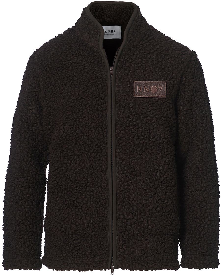 Homme | Pulls Et Tricots | NN07 | Morten Fleece Full Zip Brown