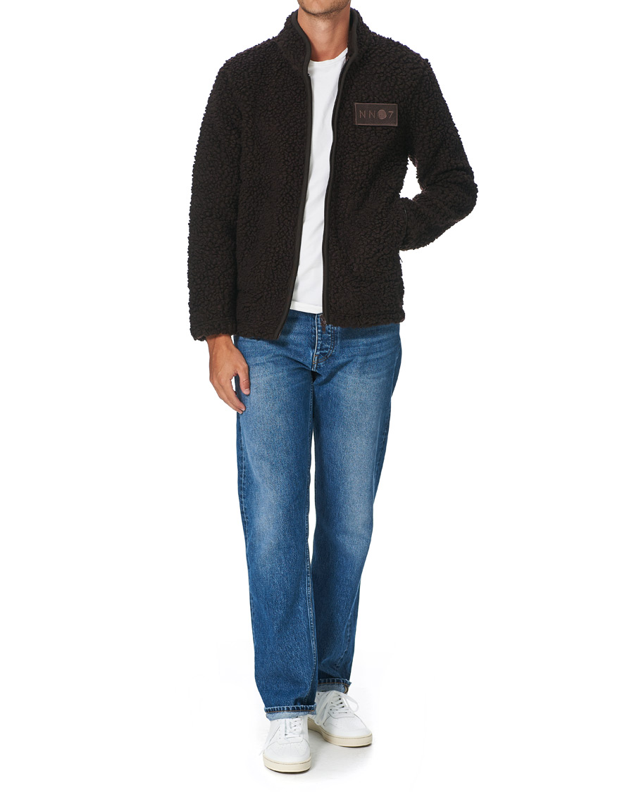 Homme | Pulls Et Tricots | NN07 | Morten Fleece Full Zip Brown