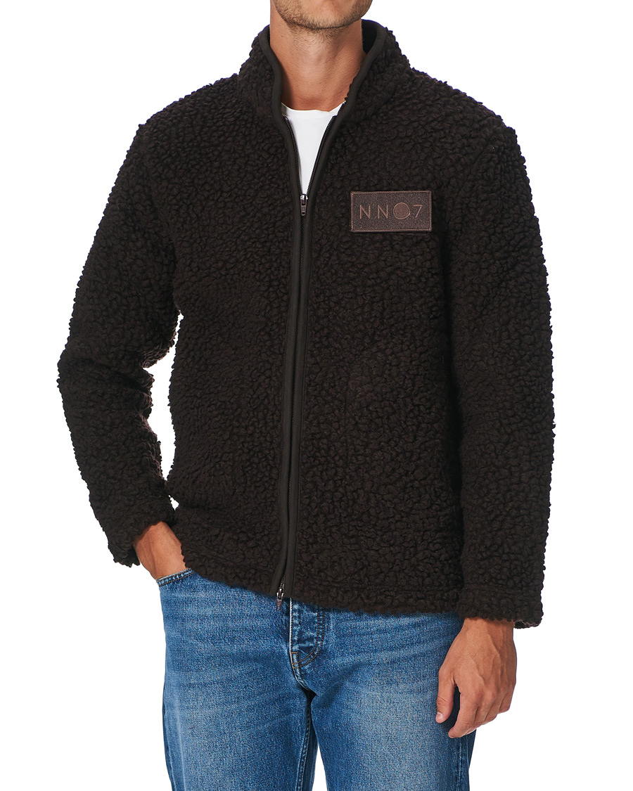 Homme | Pulls Et Tricots | NN07 | Morten Fleece Full Zip Brown