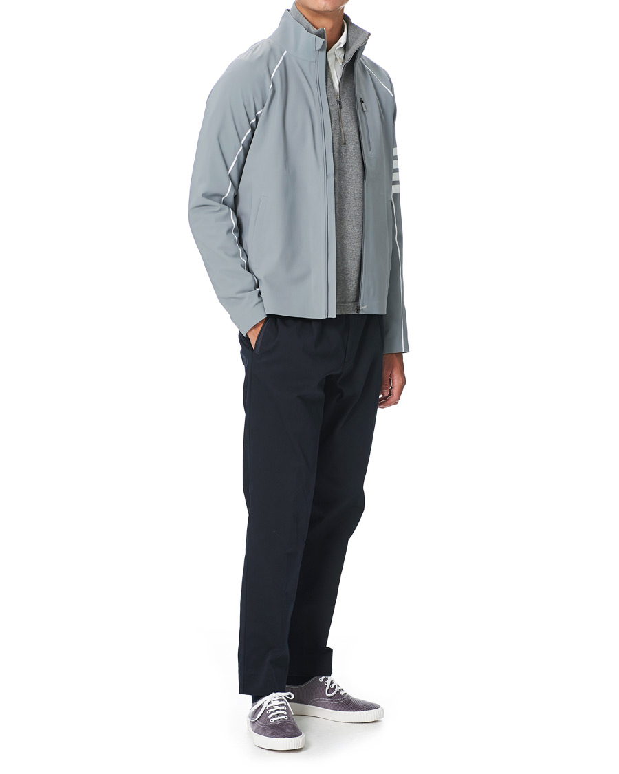 Homme | Manteaux Et Vestes | Thom Browne | 4 Bar Tokio Compression Jacket Light Grey