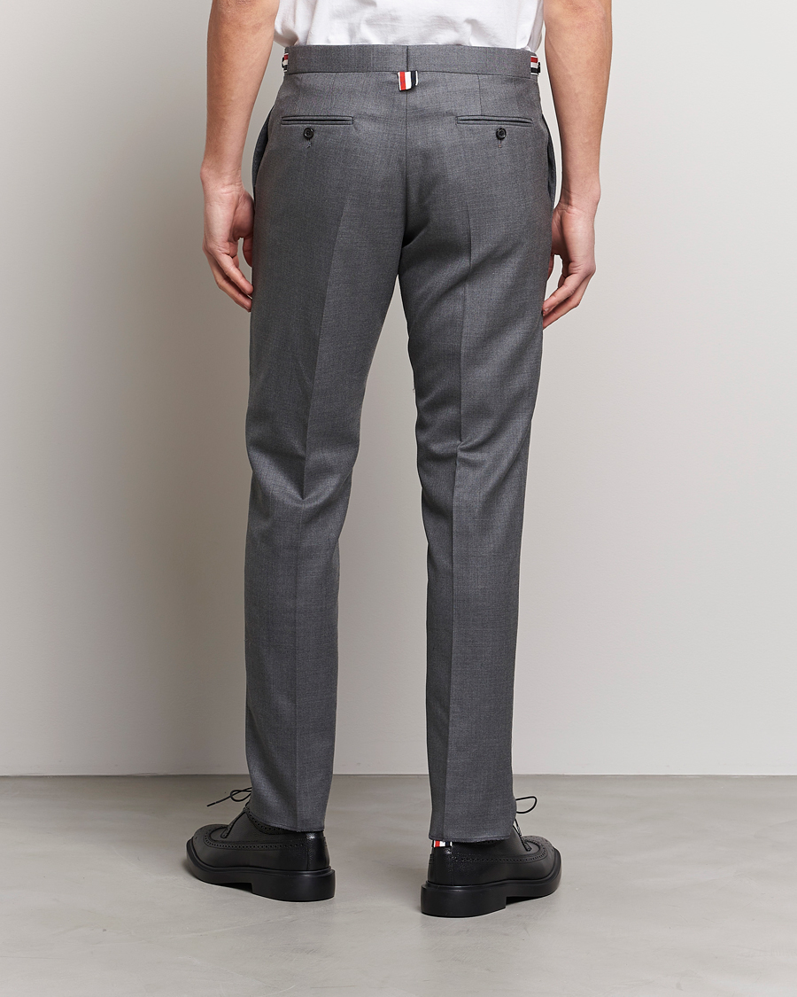 Homme | Pantalons | Thom Browne | Super 120s Wool Trousers Medium Grey