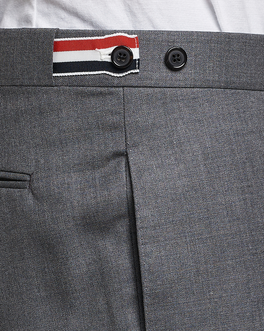 Homme | Pantalons | Thom Browne | Super 120s Wool Trousers Medium Grey