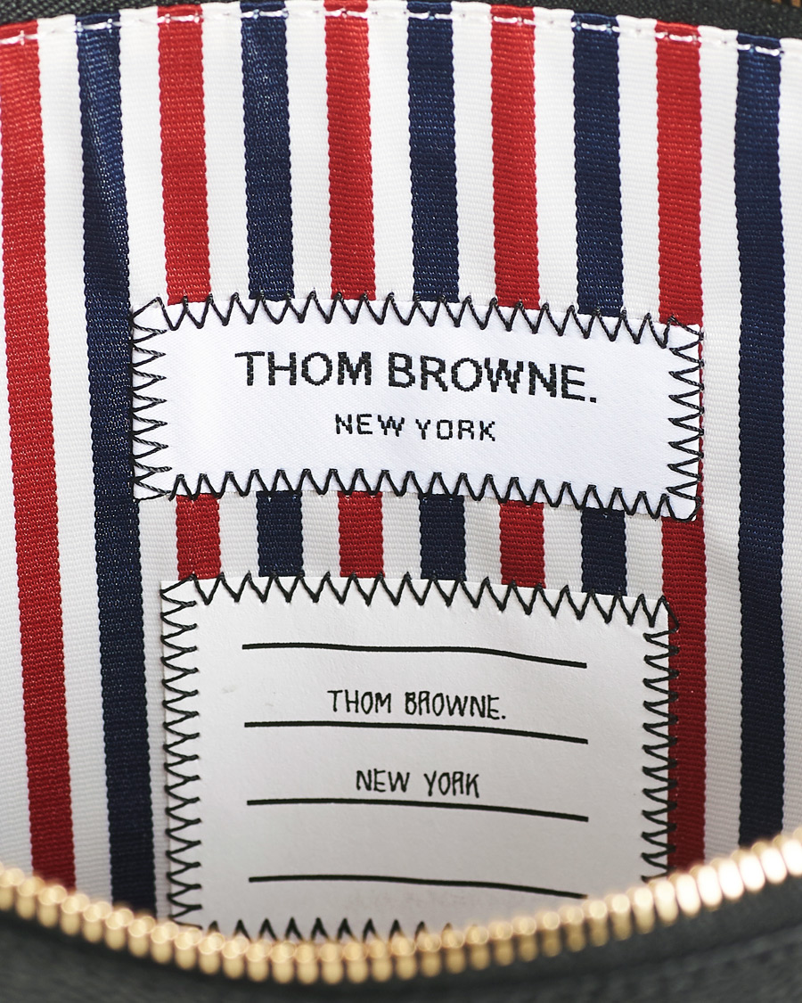 Homme | Thom Browne Large Zipper Laptop Holder Black | Thom Browne | Large Zipper Laptop Holder Black